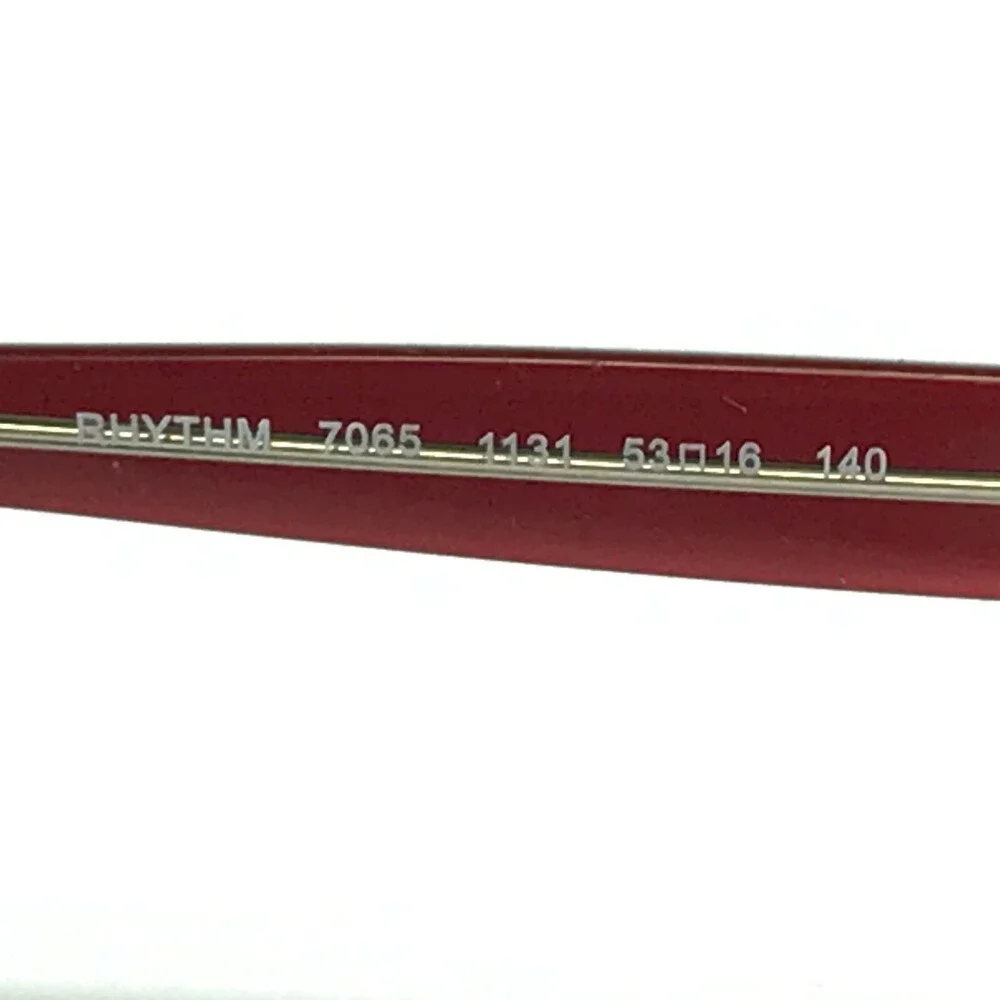 Arnette RHYTHM 7065 1131 Eyeglasses Frames Red Clear Rectangular 53-16-140